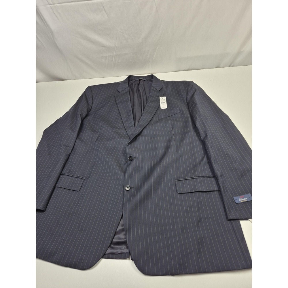 Brooks Brothers Suit Mens 56 XLong Blue Wool 2 Piece 51x36 1818 Madison NWT - Picture 2 of 16